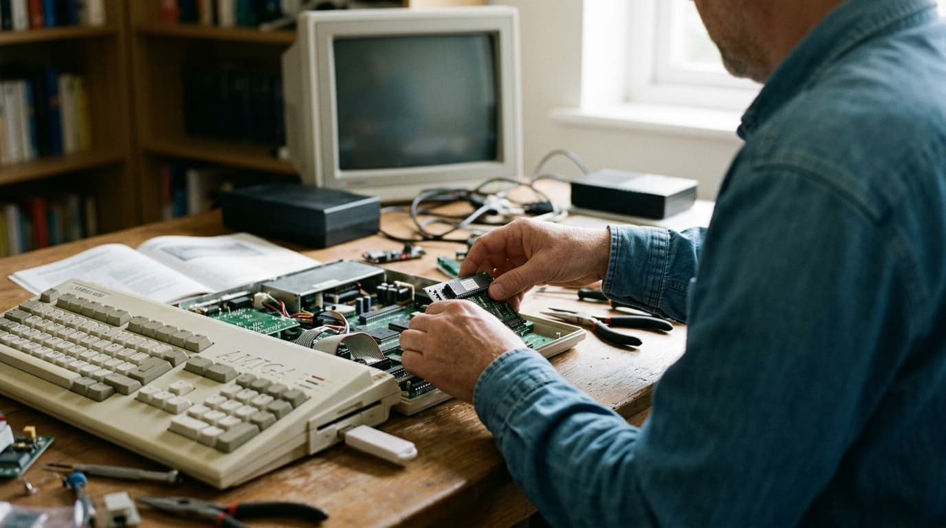Illustration for: How to Install Amiga OS 3.2.3 on the Amiga 600